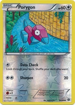 Porygon - 64/98 - Reverse