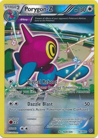 Porygon-Z - 67/98 - Reverse