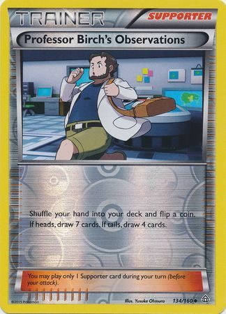 Professor Birch's Observations - 134/160 - Reverse