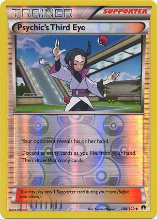 Psychic's Third Eye - 108/122 - Reverse