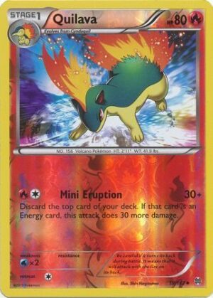 Quilava - 19/162 - Reverse