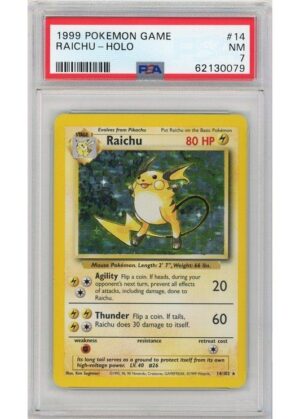 Raichu 14/102 PSA 7