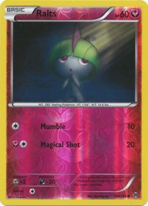 Ralts - 100/162 - Reverse