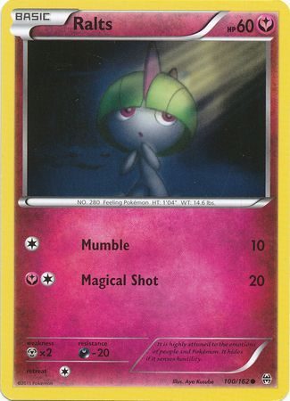 Ralts – 100/162