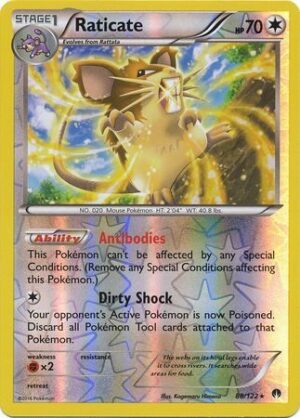 Raticate - 88/122 - Reverse