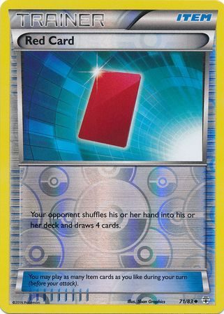Red Card - 71/83 - Reverse
