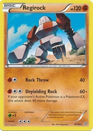 Regirock - 40/98