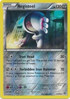 Registeel - 51/98 - Reverse