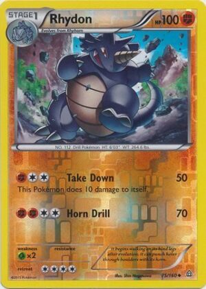 Rhydon - 75/160 - Reverse