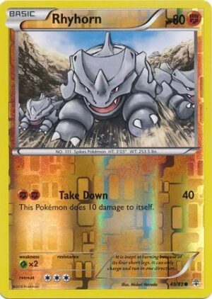 Rhyhorn - 49/83 - Reverse