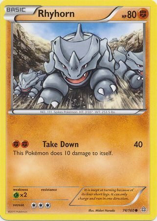 Rhyhorn - 74/160