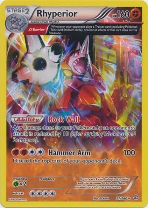 Rhyperior - 77/160 (Holo)