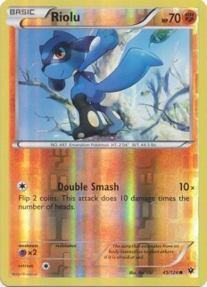Riolu - 45/124 - Reverse