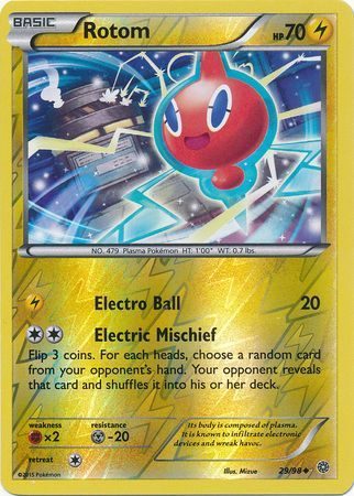 Rotom - 29/98 - Reverse