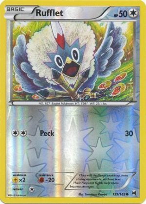 Rufflet - 129/162 - Reverse