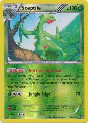 Sceptile - 8/160 - Reverse