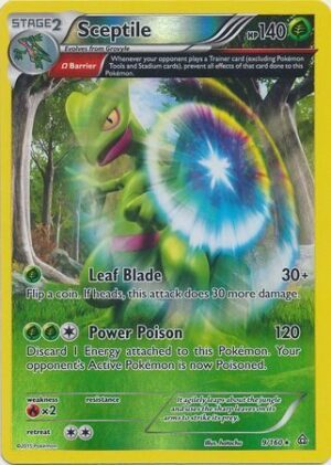 Sceptile - 9/160 - Reverse