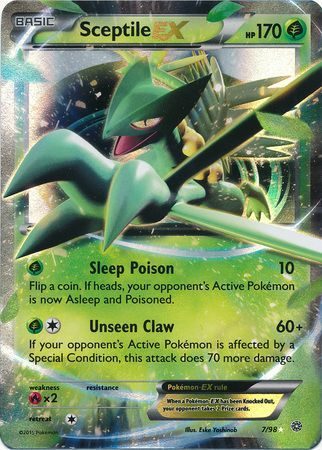 Sceptile-EX - 7/98