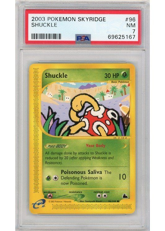 Shuckle – 96/144 – PSA 7
