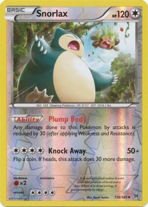 Snorlax - 118/162 - Reverse