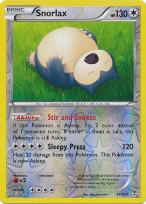 Snorlax - 58/83 - Reverse