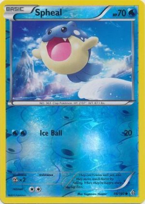 Spheal - 46/160 - Reverse