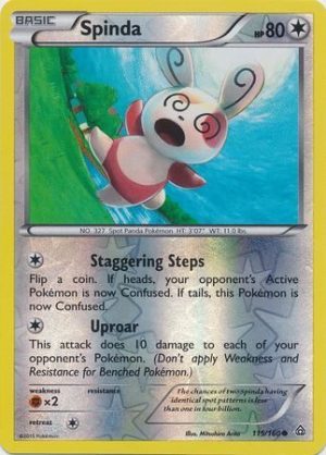 Spinda – 115/160 – Reverse