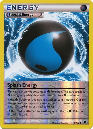 Splash Energy - 113/122 - Reverse