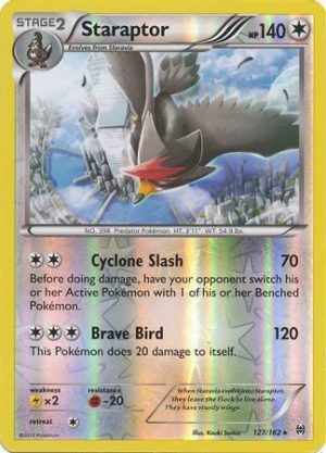 Staraptor - 127/162 - Reverse
