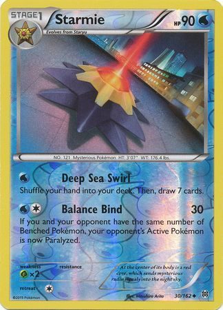Starmie - 30/162 - Reverse