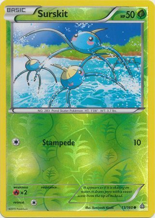 Surskit - 13/160 - Reverse