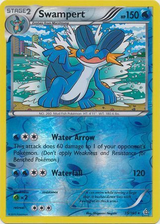 Swampert - 35/160 - Reverse