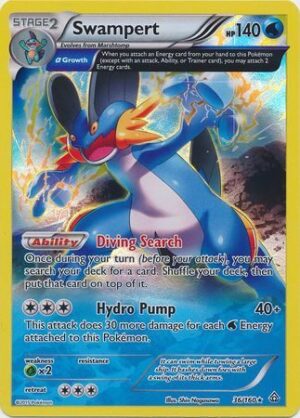 Swampert - 36/160 (Holo)