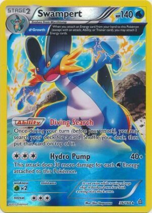 Swampert - 36/160 - Reverse