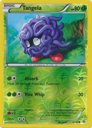 Tangela - 4/160 - Reverse