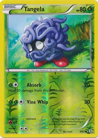 Tangela - 8/83 - Reverse