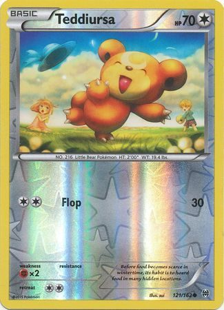 Teddiursa - 121/162 - Reverse