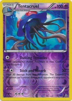 Tentacruel - 72/160 - Reverse
