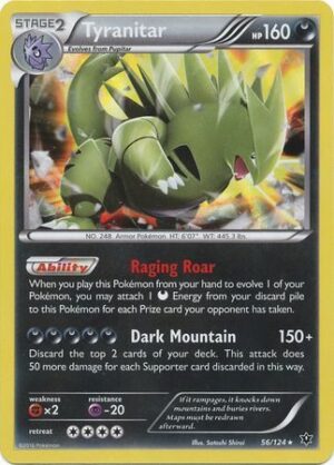 Tyranitar - 56/124 (Holo)