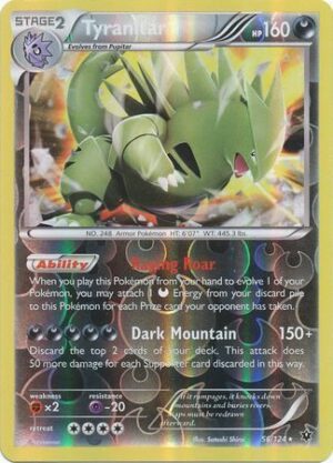 Tyranitar - 56/124 - Reverse