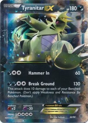 Tyranitar-EX - 42/98