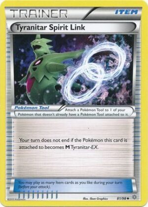 Tyranitar Spirit Link - 81/98