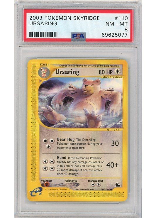 Ursaring 110/144 PSA 8