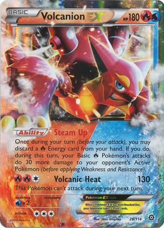 Volcanion-EX - 26/114
