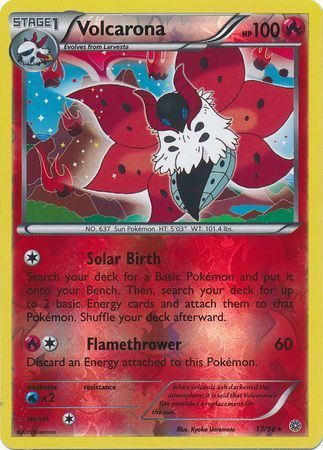 Volcarona - 17/98 - Reverse