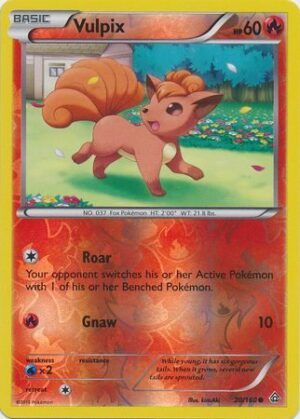 Vulpix - 20/160 - Reverse