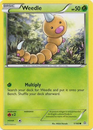 Weedle - 1/160