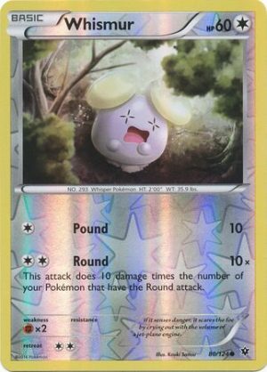Whismur - 80/124 - Reverse