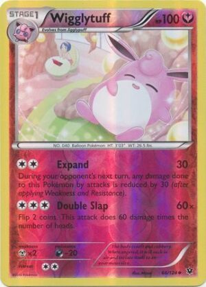 Wigglytuff - 66/124 - Reverse