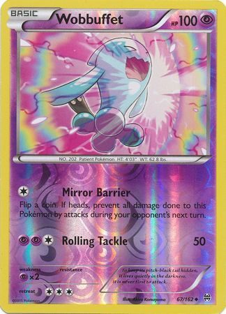 Wobbuffet - 67/162 - Reverse